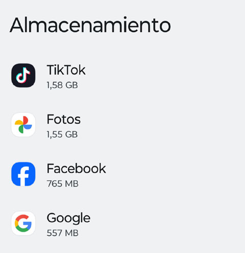 liberar espacio en tu celular