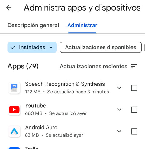 liberar espacio en tu celular