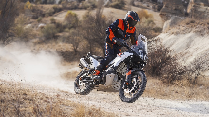 KTM 790, ideal para el off road y escapadas ruteras.