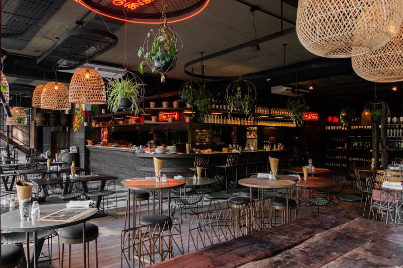 Malcriado propone un menú para toda la familia en un espacio amplio y relajado. 