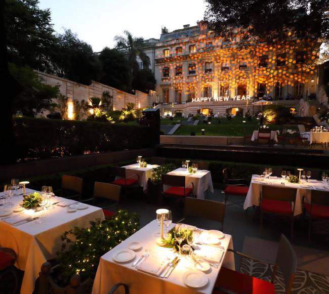 Un festejo diferente en uno de los jardines más lindos de Recoleta. 