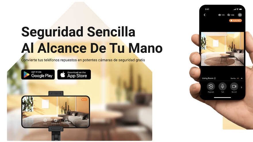 Alfred es una alternativa para usar el celular viejo para monitoreo.
