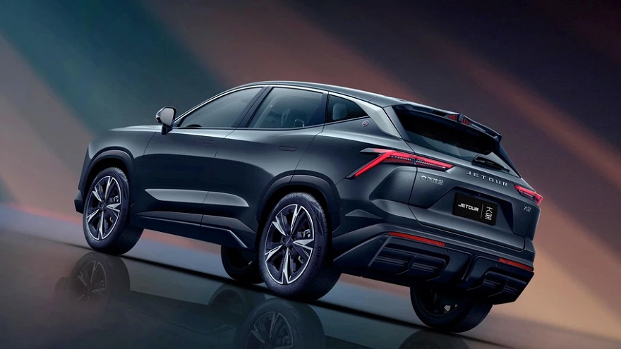 El nuevo Jetour es un SUV con estética futurista.