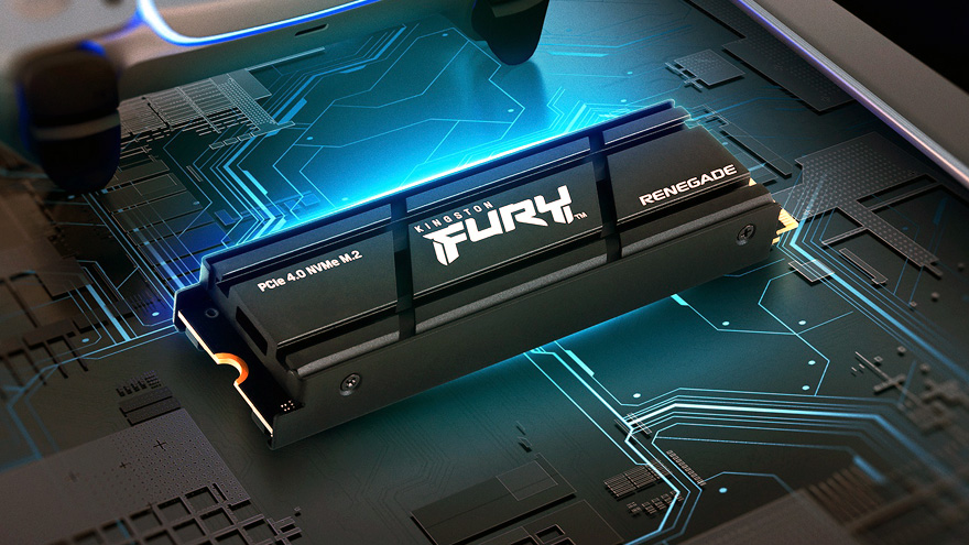 Kingston fabrica unidades de memoria para colocar en la PlayStation.