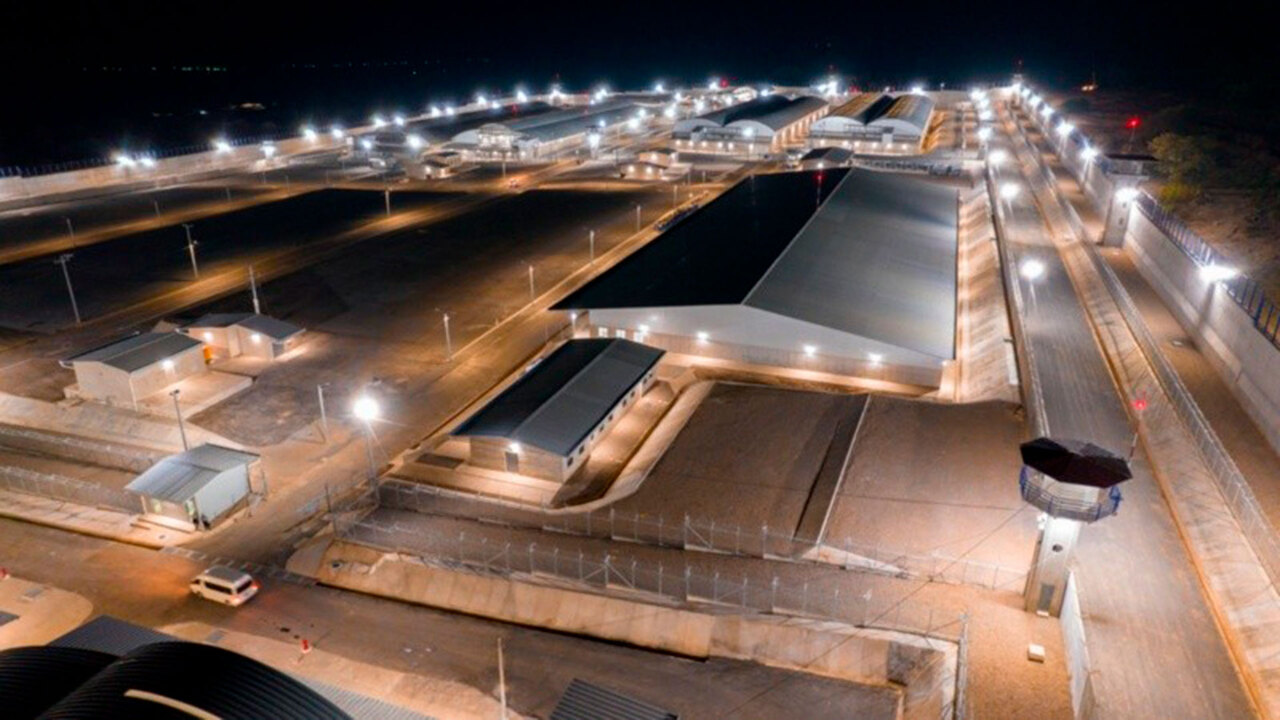 La prisión Cecot está totalmente aislada