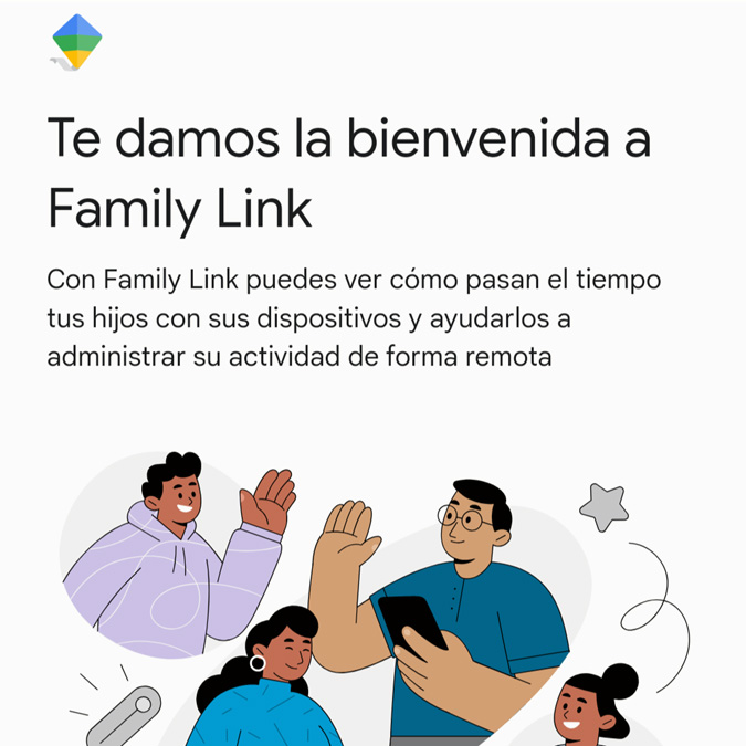 Family Link es una plataforma de gestión de Google.