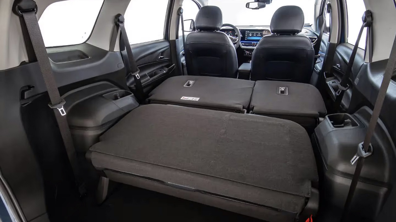 Chevrolet Spin, así es el espacio por dentro.