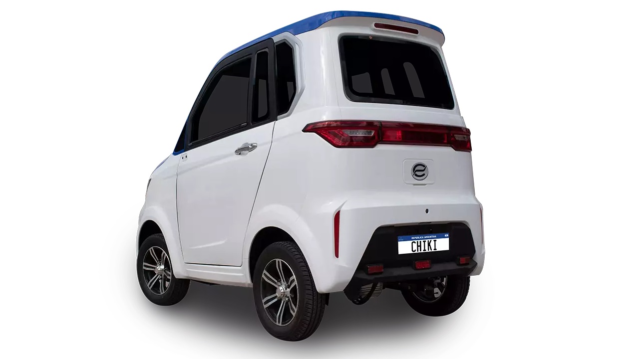 El Chiki es el auto más pequeño del país.