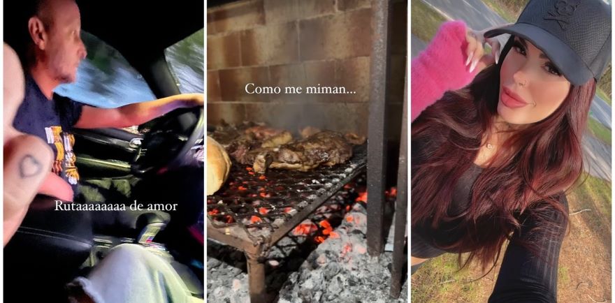 Sofia Clerici compartió las imágenes de un nuevo viaje junto a Martín Insaurralde