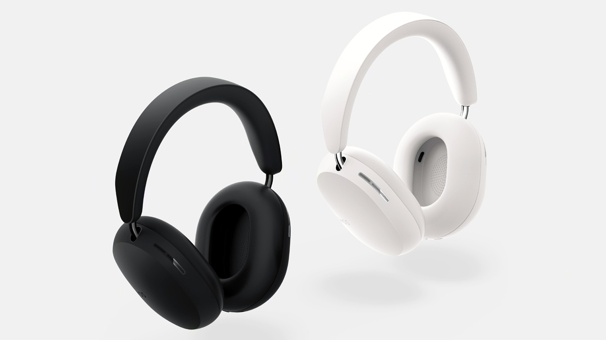 Los auriculares Sonos Ace vienen en negro y blanco suave.