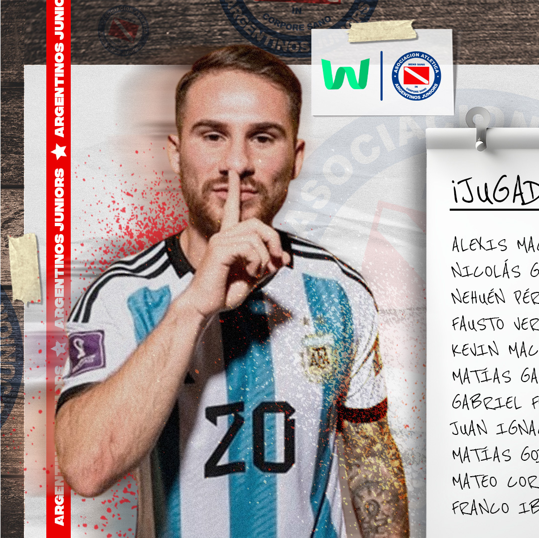 Alexis Mac Allister, quien al momento de consagrarse Campeón del Mundo valía 40 millones de euros y actualmente está valorado en 75 millones de euros.