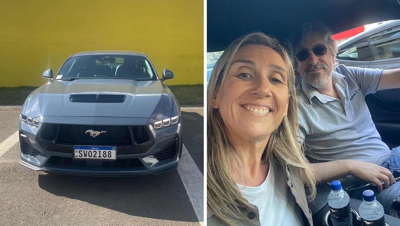 Equipo listo para la prueba, con Carlos Cristófalo, director de Motor1.