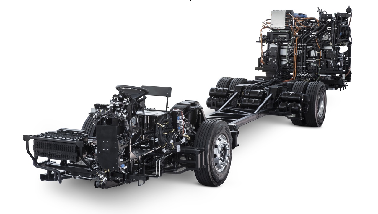 Los chasis de buses Mercedes Benz se fabrican en Brasil