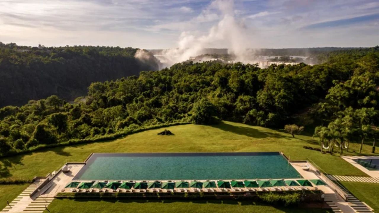 El hotel de 5 estrellas cuenta con una vista privilegiada de la Garganta del Diablo, en las Cataratas del Iguazú
