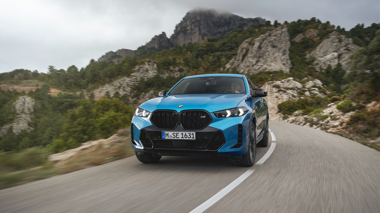 El BMW X6 estrena motor MildHybrid.