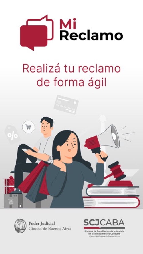 Mi Reclamo es una aplicación gratuita para todos los residentes de CABA