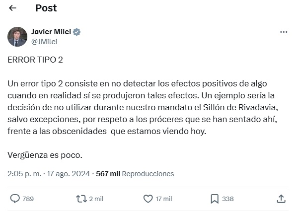 Milei se indignó con el nuevo video de Pettinato y el expresidente en Casa Rosada