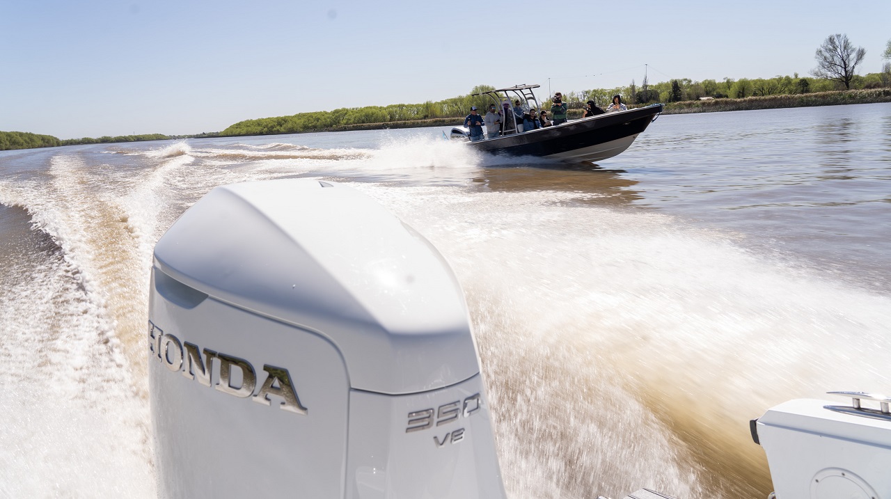 Honda renovo el motor marino