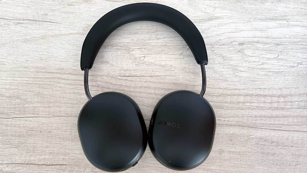 Vista superior de los auriculares Sobos Ace.