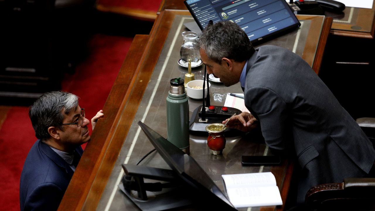 En el recinto, la oposición no logró sumar los votos para revertir el veto de Javier Milei