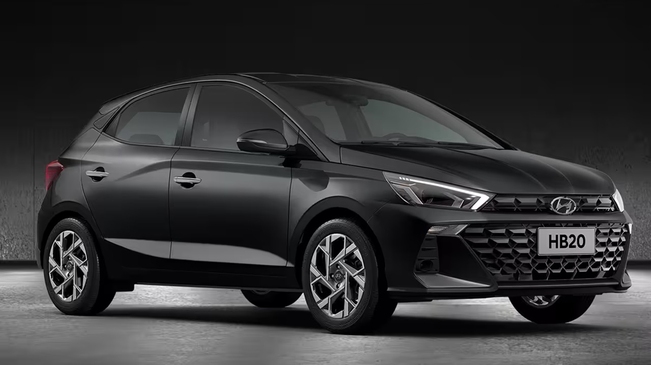 El Hyundai HB20 es uno de los autos más vendidos de Brasil.