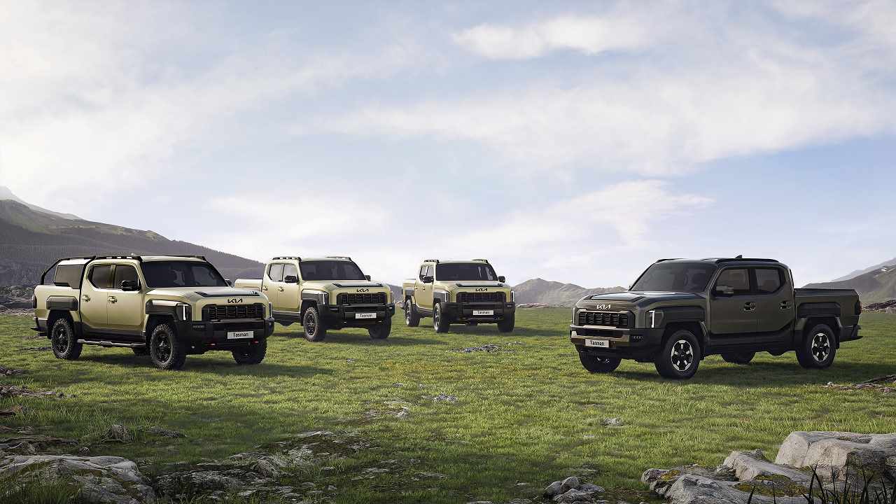 La nueva Kia Tasman está lista para llegar al mercado latinoamericano.