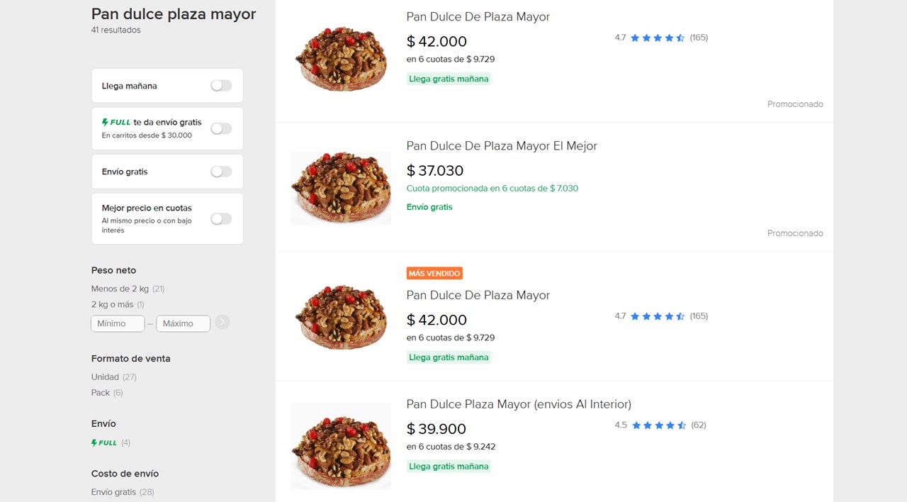 En Mercado Libre, se pueden encontrar ofertas que casi duplican el precio original.