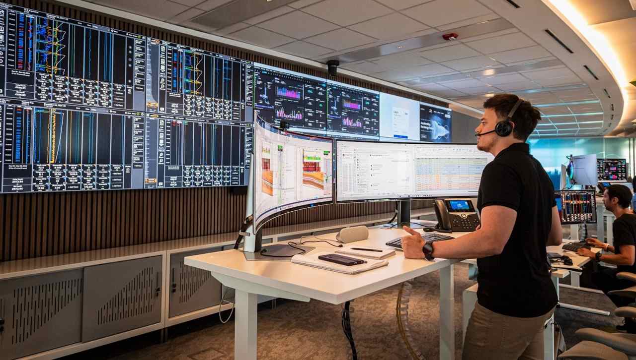 Son 88 los profesionales que trabajan en el centro de operaciones de YPF en Vaca Muerta.