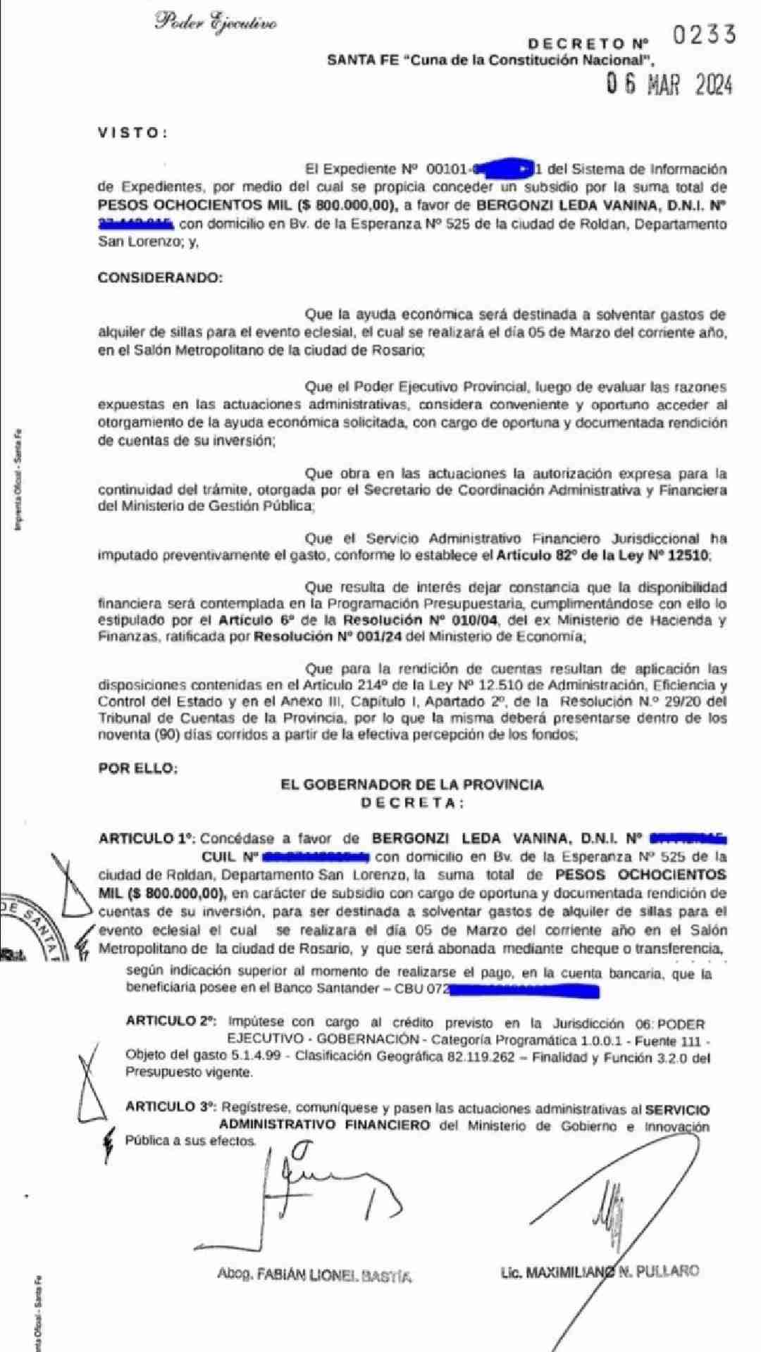 Provincias y municipios contrataton a la 'sanadora'