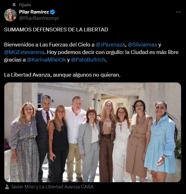 El mensaje de Pilar Ramírez, luego del encuentro