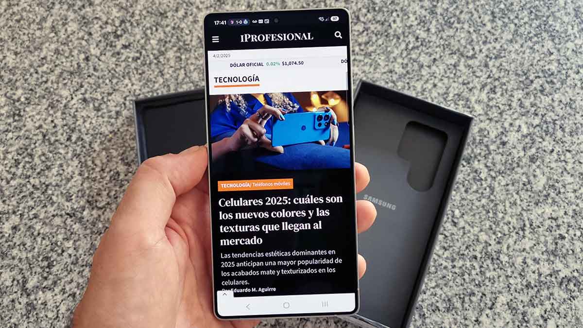 El Samsung Galaxy S25 Ultra de 1 TB se consigue con un ahorro de hasta 40% con plan canje