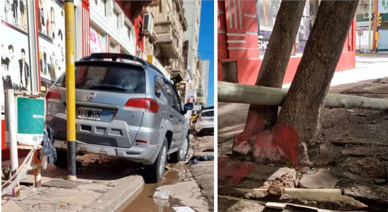 Las pérdidas en la Ciudad son incalculables.