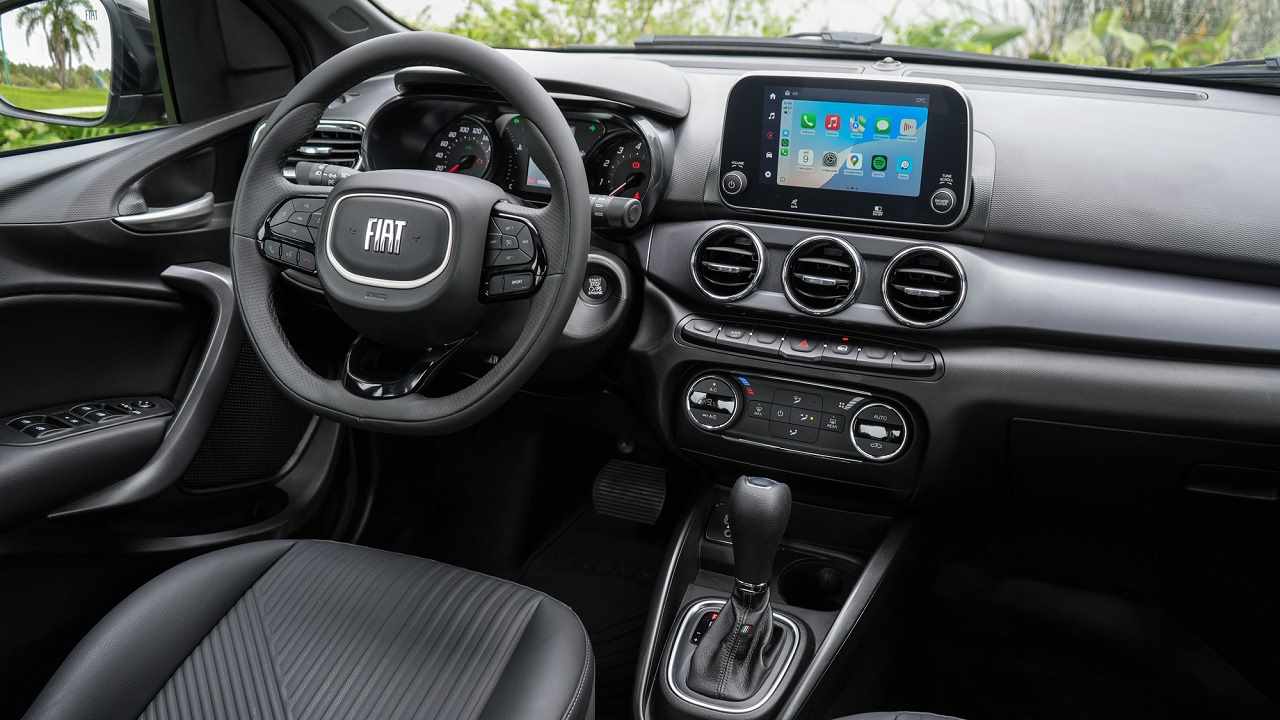 El interior del Cronos tuvo pequeños cambios.