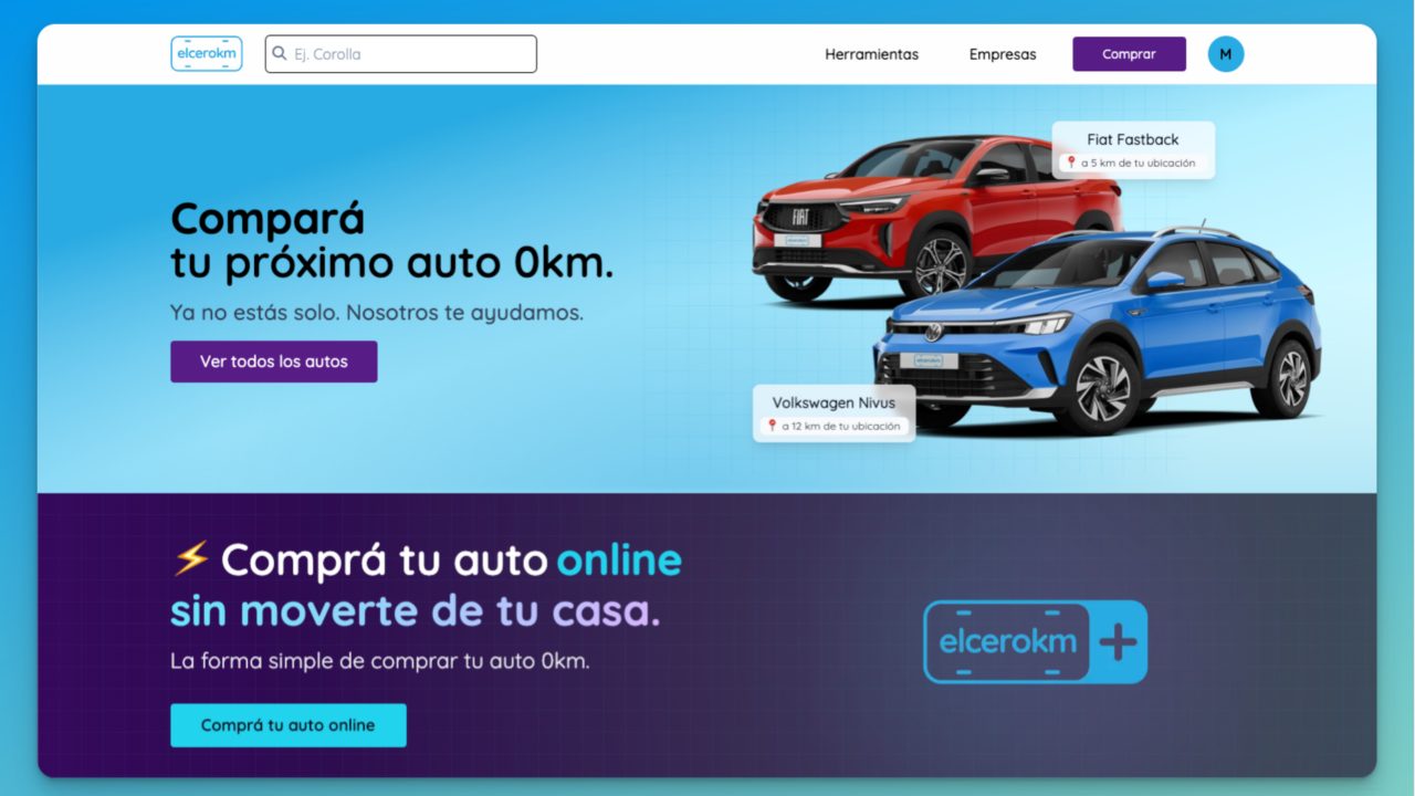 Solo se venden autos con stock físico y entrega inmediata
