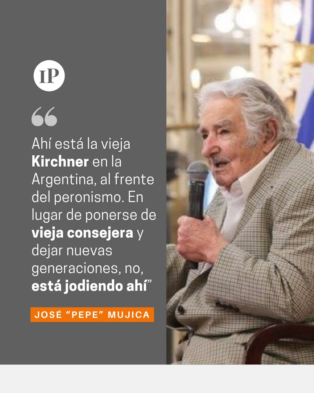 Una de las frases de Pepe Mujica que levantó polémica en el último tiempo