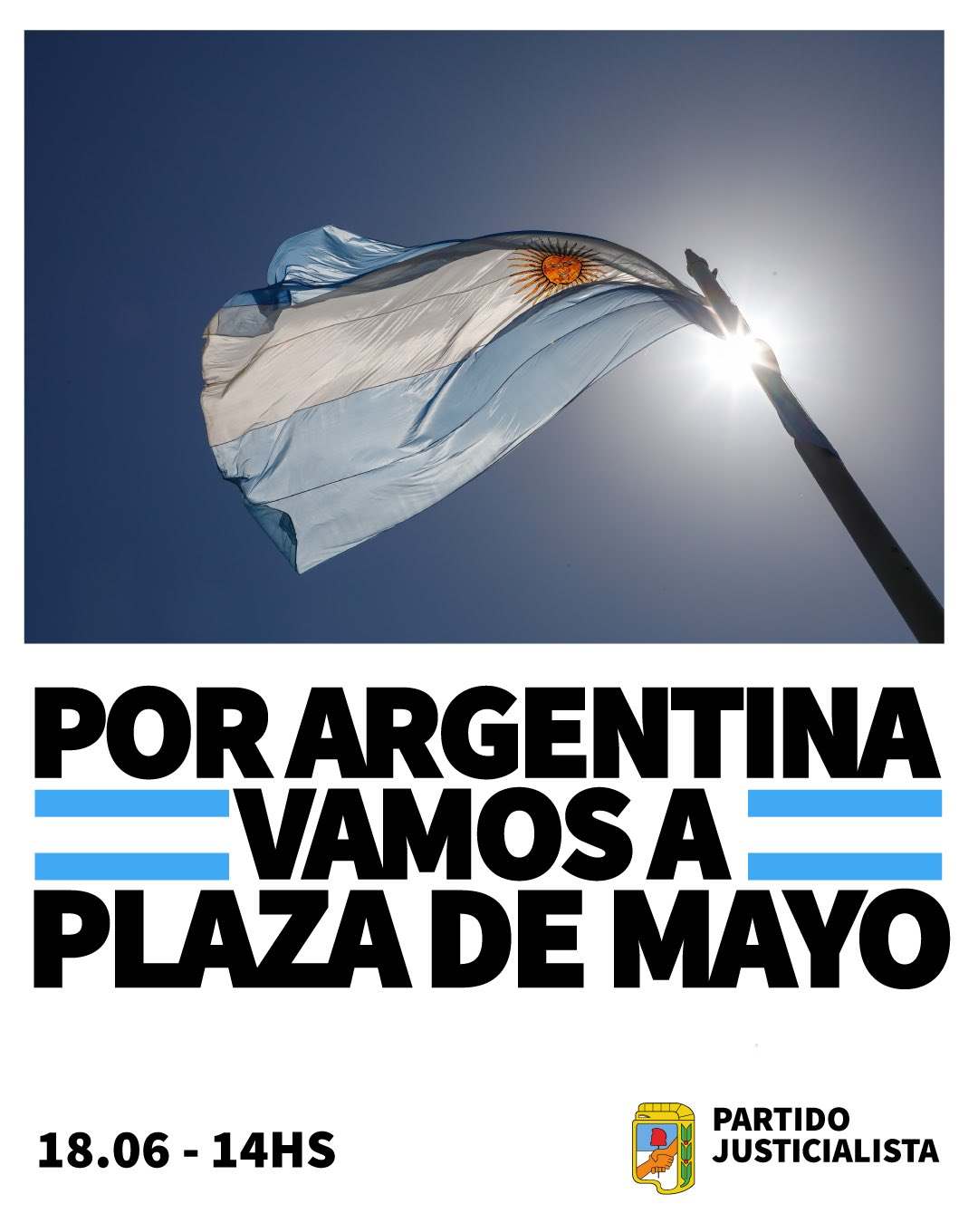 El peronismo marcha a Plaza de Mayo en contra de la condena contra Cristina Kirchner