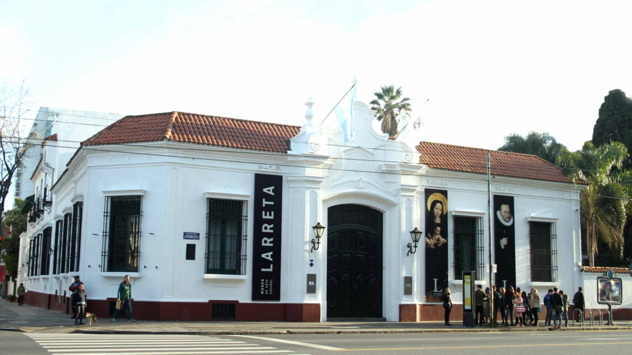 En Belgrano, el Museo E. Larreta, ex casa del escritor, exhibe arte español del Siglo de Oro, teatro