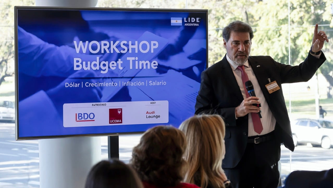 Claudio Zuchovicki, Presidente de LIDE Economía