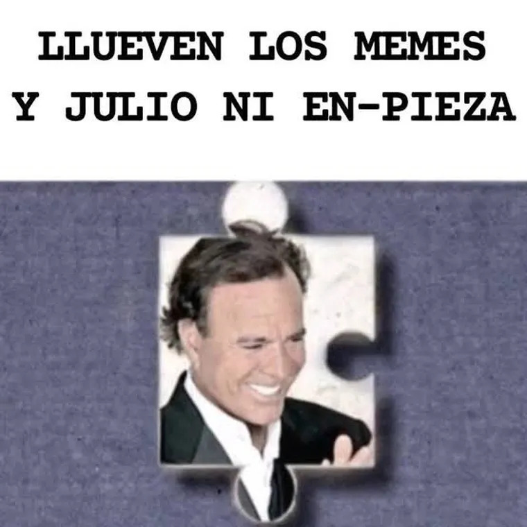 Meme Julio Iglesias