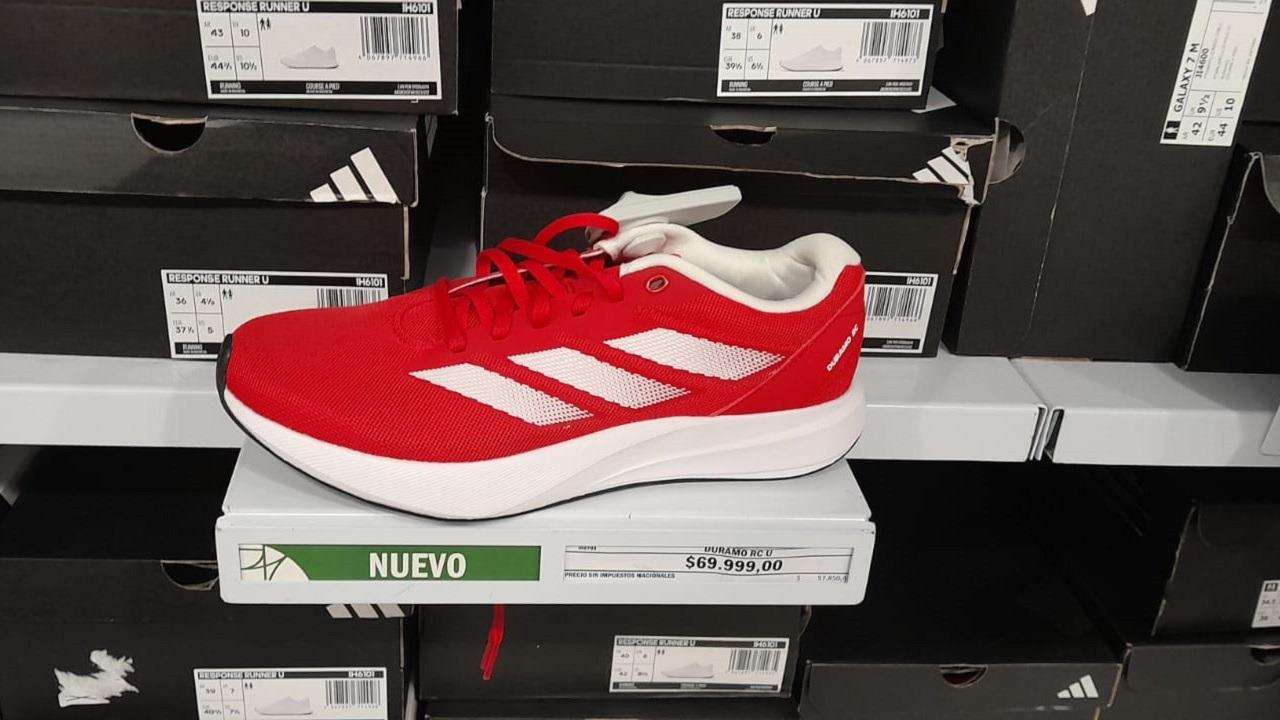 Las zapatillas Duramo de Adidas por 69.999 pesos