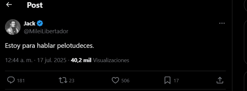 Los sugestivos tuits de Santiago Caputo