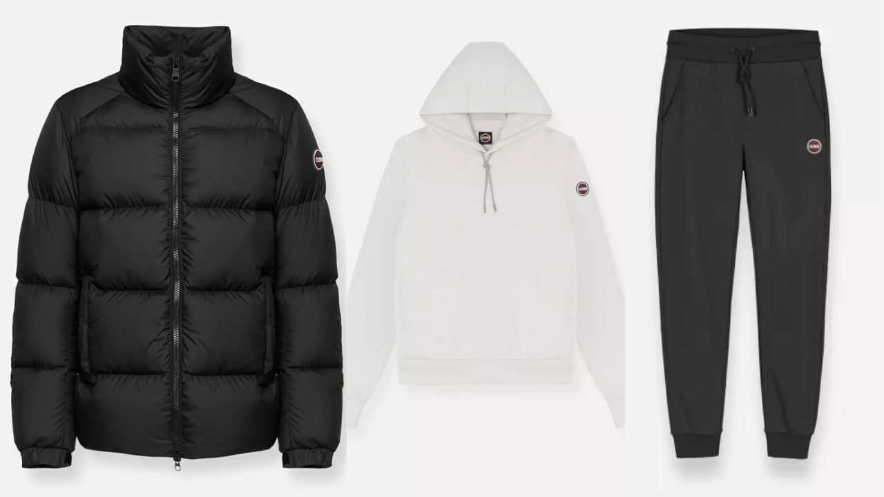 Camperas, buzos y pantalones, algunas de las prendas en venta de las icónicas marcas