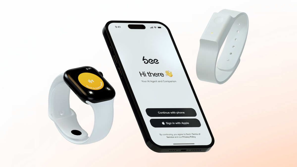 La pulsera de Bee se vincula con una aplicación propia.