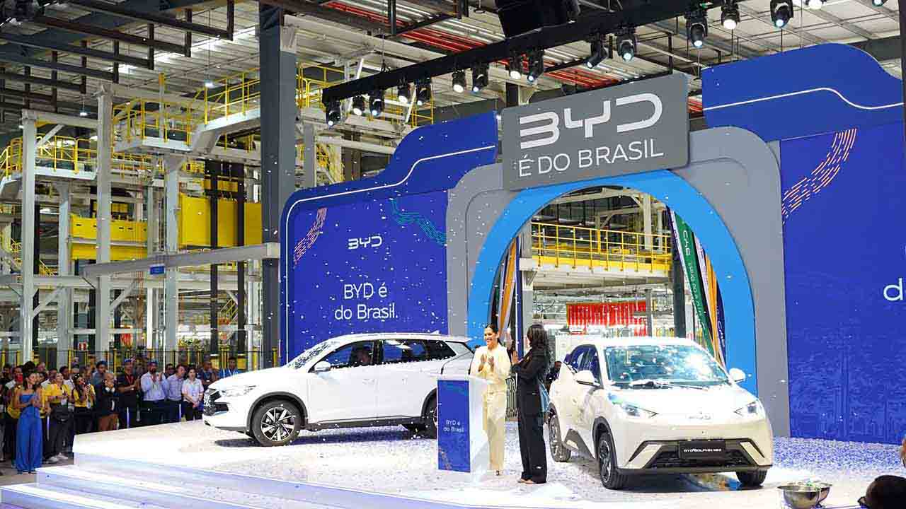 BYD, una de las marcas que ingresa por el cupo sin arancel para auto electrificados.