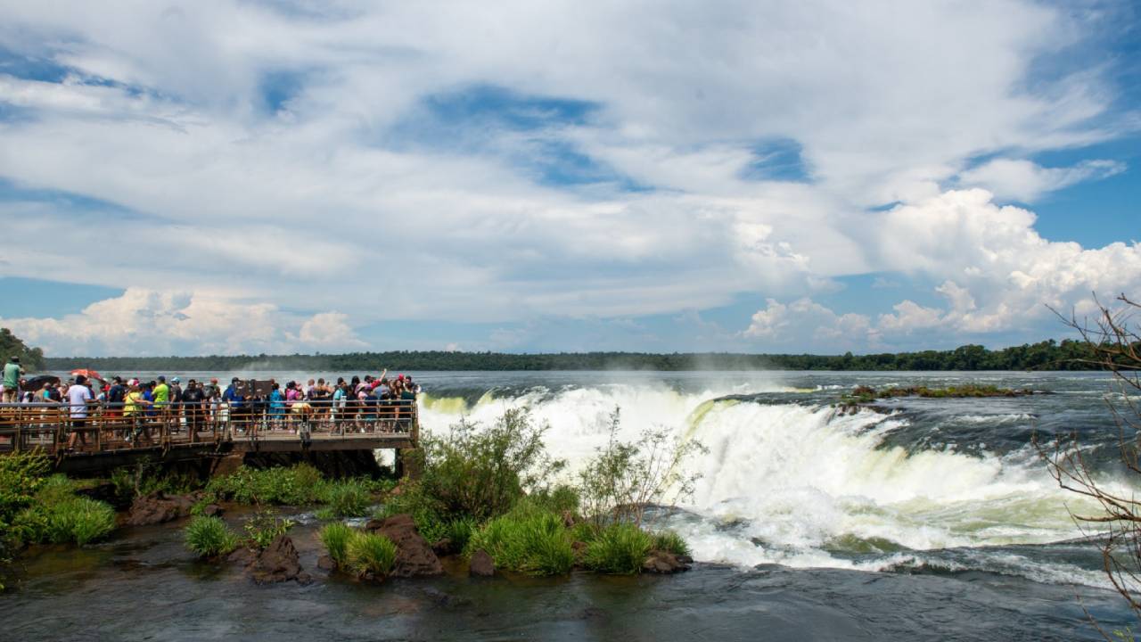 Las Cataratas del Iguazú, principal atractivo del Parque Nacional 