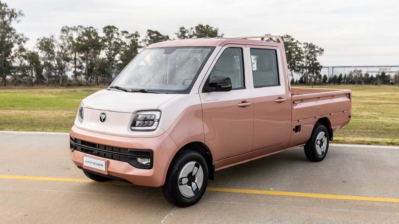 Así es la versión doble cabina del Foton Wonder