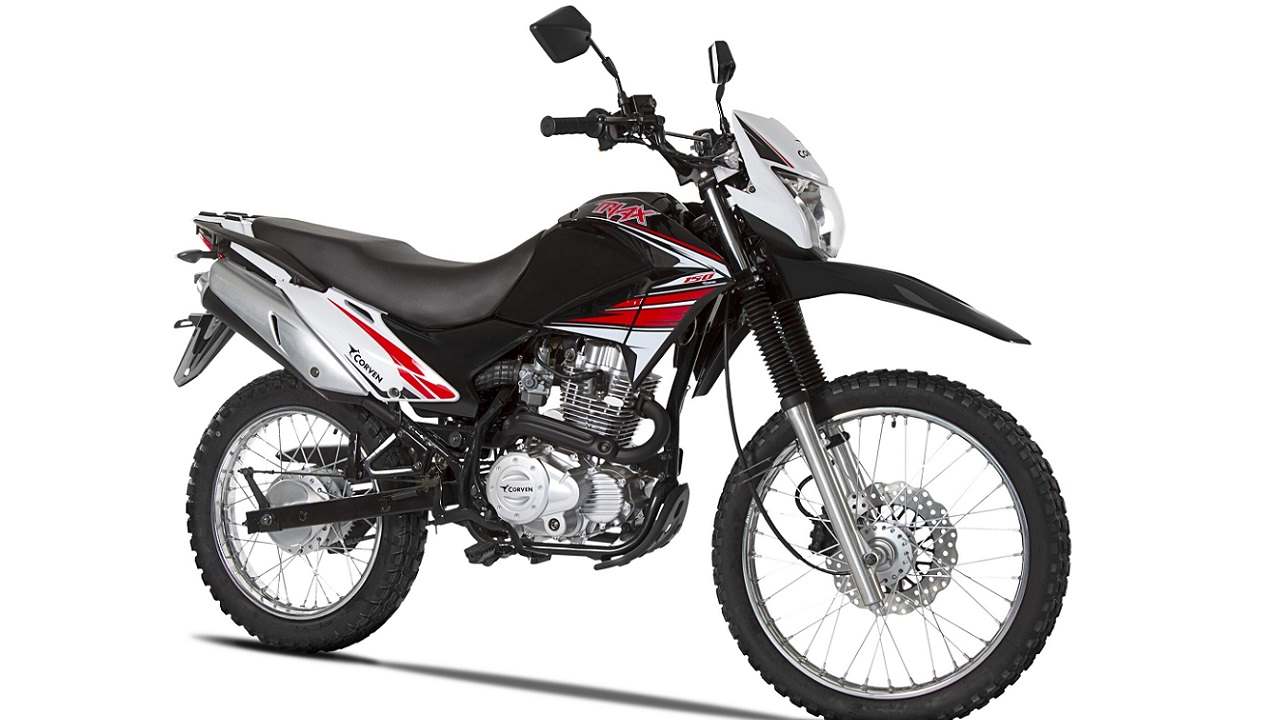 Corven Triax, una moto on-off, funcional y práctica.