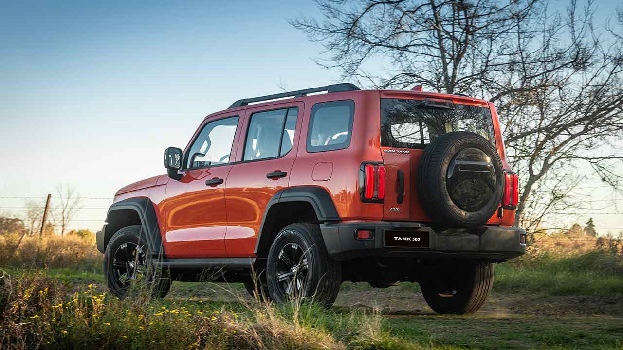 Buen porte y agradable diseño para este todoterreno chino