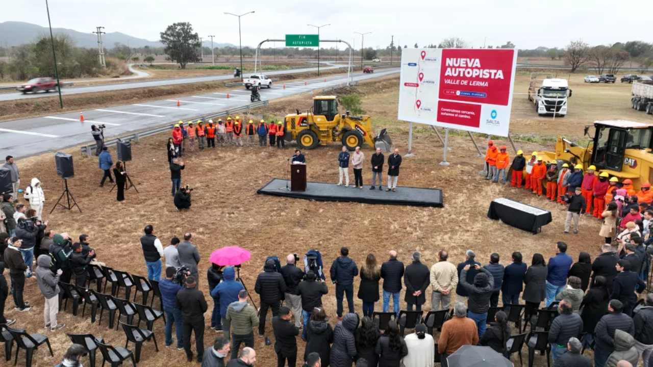 Salta anunció el inicio de obra de una nueva autopista provincial, que será nombrada Papa Francisco