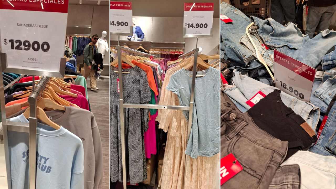 Algunos de las prendas a precios bajos que se venden en Indian Market